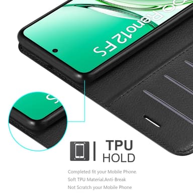 Oppo Reno 12 FS Skal Fodral Case (Svart)