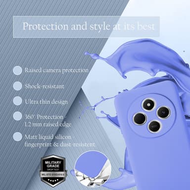 Xiaomi RedMi 14C Skal Fodral Case Cover (lila)