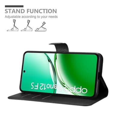 Oppo Reno 12 FS Skal Fodral Case (Svart)