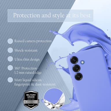 Samsung Galaxy S25 Skal Fodral Case Cover (lila)