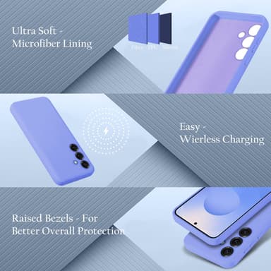 Samsung Galaxy S25 Skal Fodral Case Cover (lila)