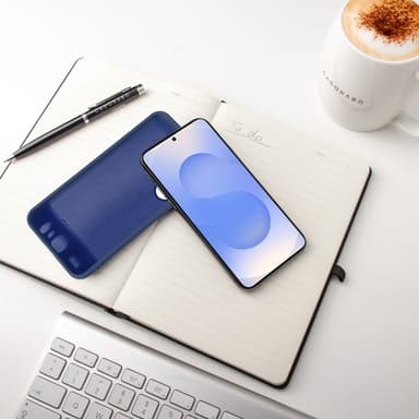 Samsung Galaxy S25 Skal Fodral Case Cover (blå)