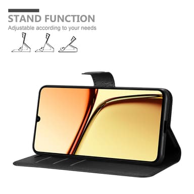 Realme C61 / C63 Skal Fodral Case (Svart)
