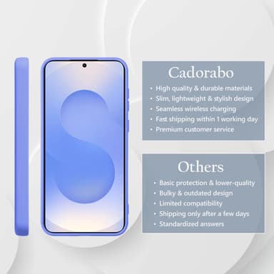 Samsung Galaxy S25 Skal Fodral Case Cover (lila)