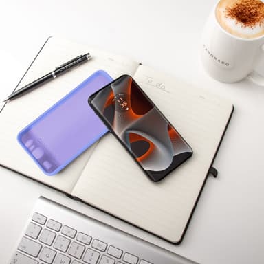 Motorola Moto Edge 50 Pro Skal Fodral Case Cover (lila)
