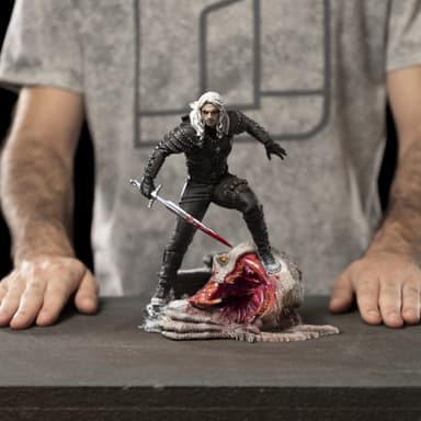 Iron Studios The Witcher actionfigur (Geralt of Rivia)