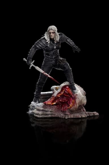 Iron Studios The Witcher actionfigur (Geralt of Rivia)