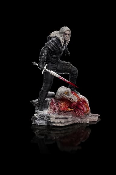 Iron Studios The Witcher actionfigur (Geralt of Rivia)