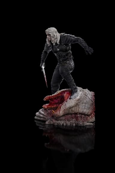 Iron Studios The Witcher actionfigur (Geralt of Rivia)