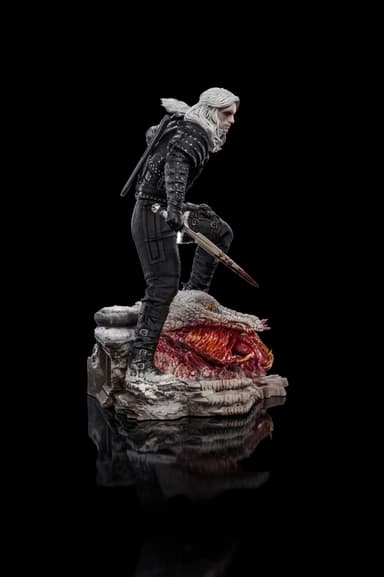 Iron Studios The Witcher actionfigur (Geralt of Rivia)