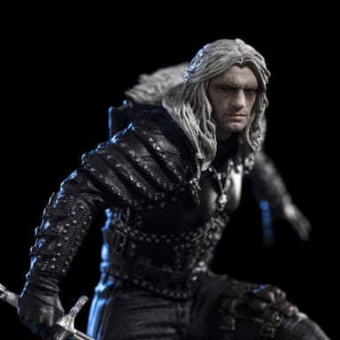 Iron Studios The Witcher actionfigur (Geralt of Rivia)