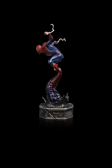 Iron Studios Spider-Man actionfigur (Spider-Man vs Villains Diorama)