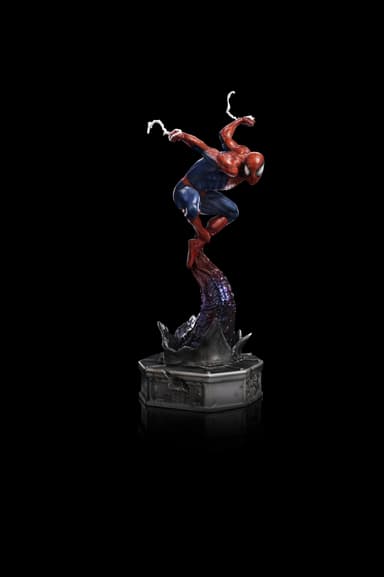 Iron Studios Spider-Man actionfigur (Spider-Man vs Villains Diorama)