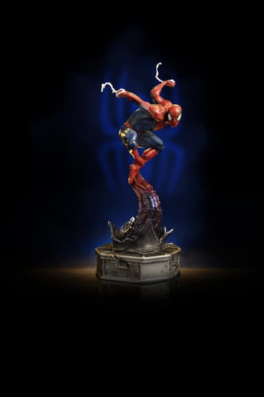 Iron Studios Spider-Man actionfigur (Spider-Man vs Villains Diorama)