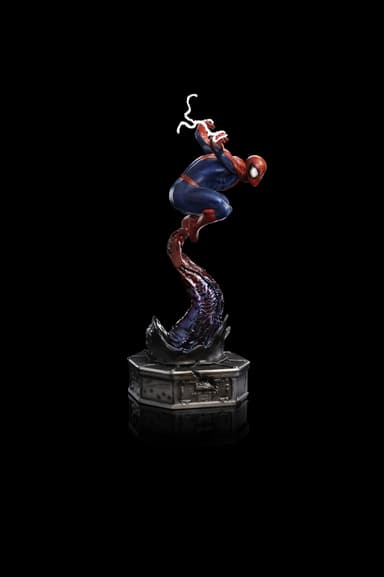 Iron Studios Spider-Man actionfigur (Spider-Man vs Villains Diorama)