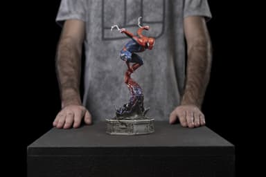 Iron Studios Spider-Man actionfigur (Spider-Man vs Villains Diorama)