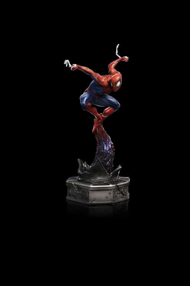 Iron Studios Spider-Man actionfigur (Spider-Man vs Villains Diorama)
