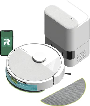 iRobot Roomba Combo 105+ robotdammsugare Y351240 (vit)