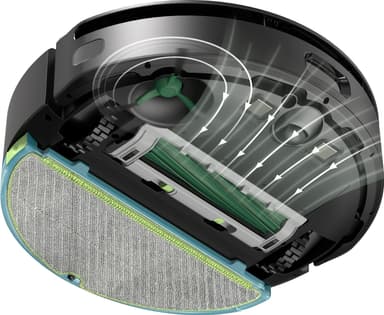 iRobot Roomba Combo 205 robotdammsugare L121040 (svart)