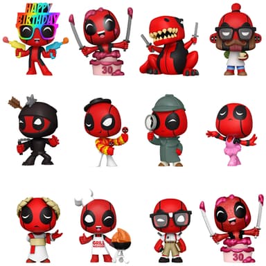 Funko POP Deadpool Blind Box actionfigur (12-pack)