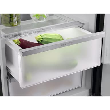 Electrolux Kombiskåp LNT8MB36B (Svart rostfritt)