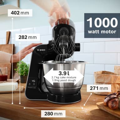 Bosch Series 4 köksmaskin MUM5XC4E (svart)