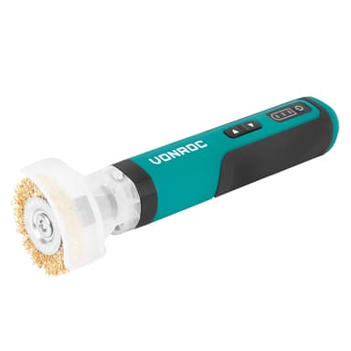 VONROC Sladdlös Ogräsborste 4V – Inkl. 2 Borstar & USB-C