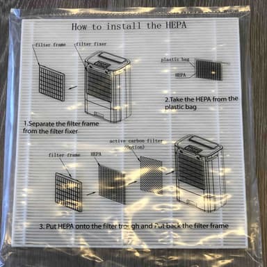 HEPA-filter till Arida S9L avfuktare