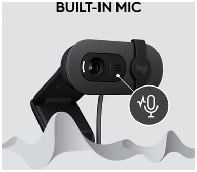 Logitech Brio 100 FullHD webbkamera (Graphite)