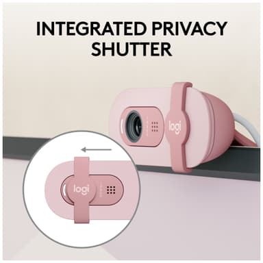 Logitech Brio 100 FullHD webbkamera (Rose)