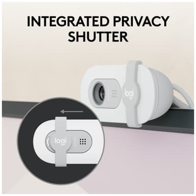Logitech Brio 100 FullHD webbkamera (Off-White)