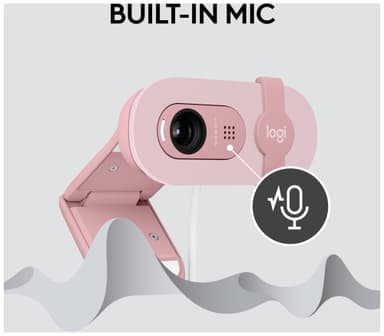 Logitech Brio 100 FullHD webbkamera (Rose)