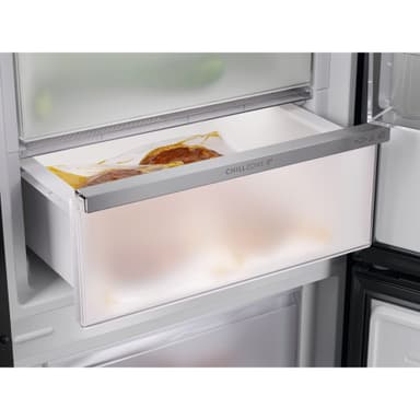 Electrolux Kombiskåp LNT8MB36B (Svart rostfritt)