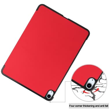 SKALO iPad Air 11 (2025) Trifold Fodral - Röd