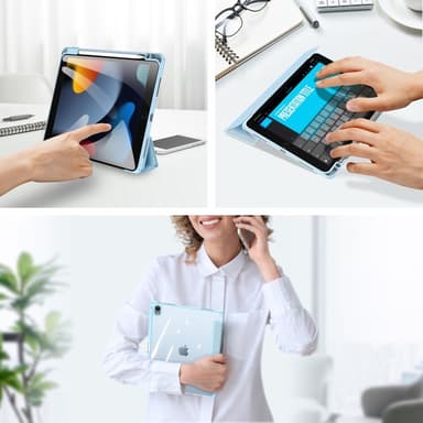 DUX DUCIS iPad 11"" (2025) TOBY Series Trifold Fodral - Turkos