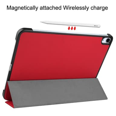 SKALO iPad Air 11 (2025) Trifold Fodral - Röd