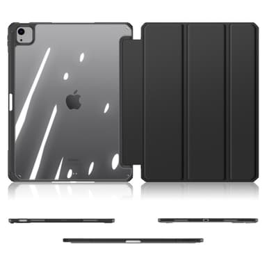 DUX DUCIS iPad Air 13 (2025) TOBY Series Trifold Fodral - Svart
