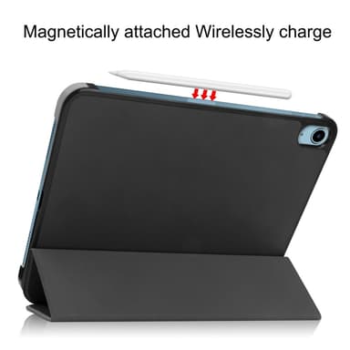 SKALO iPad 11"" (2025) Trifold Fodral - Svart
