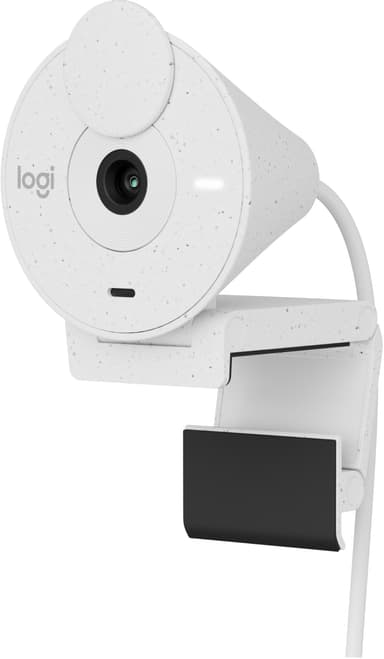 Logitech Brio 300 webbkamera (vit)