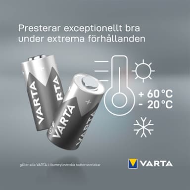 Varta Professional CR2 batteri (1st)