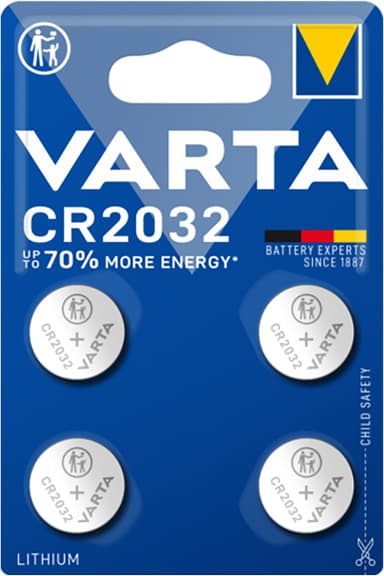 Varta CR 2032 batteri (4st)
