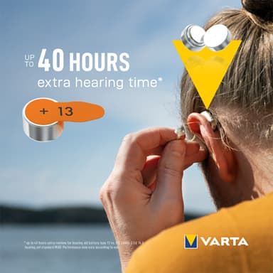 Varta 13 batterier för hörapparat 7042215 (6-pack)