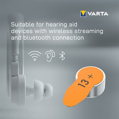 Varta 13 batterier för hörapparat 7042215 (6-pack)