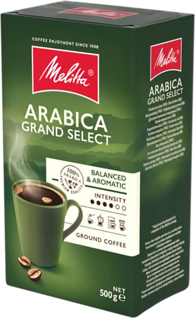 Melitta Arabica Grand Select malet kaffe 431 (500 g)