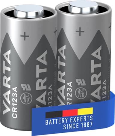 Varta Professional CR123A batteri (2st)