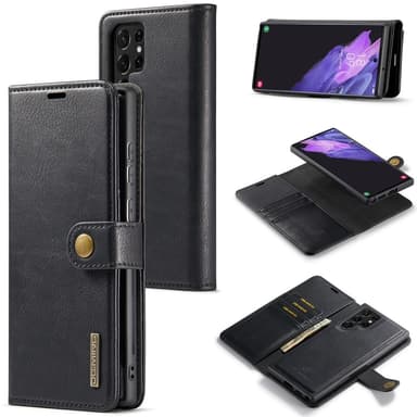 DG.MING 2 i 1 Plånboksfodral till Samsung Galaxy S25 Ultra