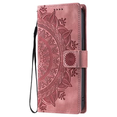 För Samsung Galaxy A26 plånboksfodral Fodral Skal Mandala blommönster