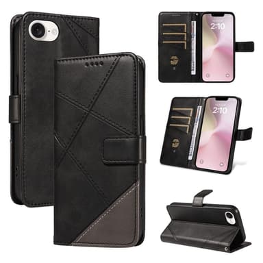 Plånboksfodral till iPhone 16e - Geometric Line