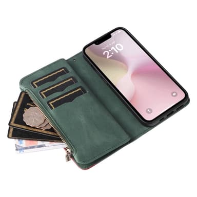 KS Plånboksfodral till iPhone 16e - Grön