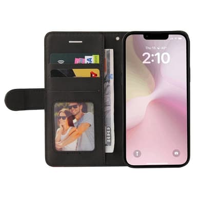 KT Plånboksfodral till iPhone 16e - Svart